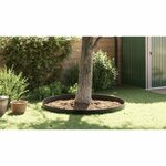 vidaXL Barrière anti-racines Noir 0.7 x 3 m HDPE