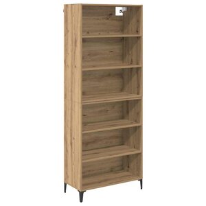 vidaXL Haut Armoire Chêne artisanal 69 5 x 34 x 180 cm