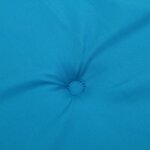 vidaXL Coussin de banc de jardin bleu 200x50x3 cm tissu oxford