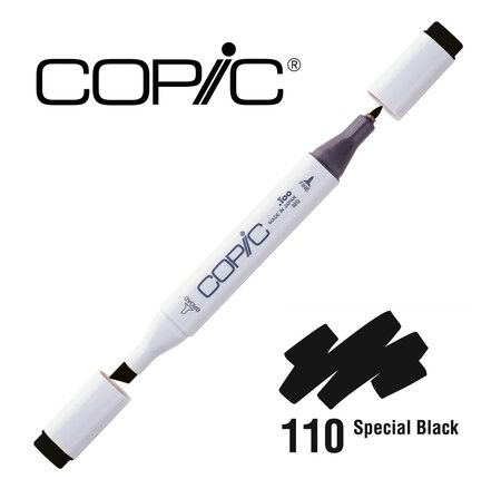 Marqueur à l'alcool Copic Marker 110 Special Black