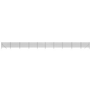 vidaXL Clôture à mailles losangées anthracite 1 6x25 m