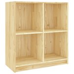 vidaXL Buffet 70x33x76 cm bois de pin massif