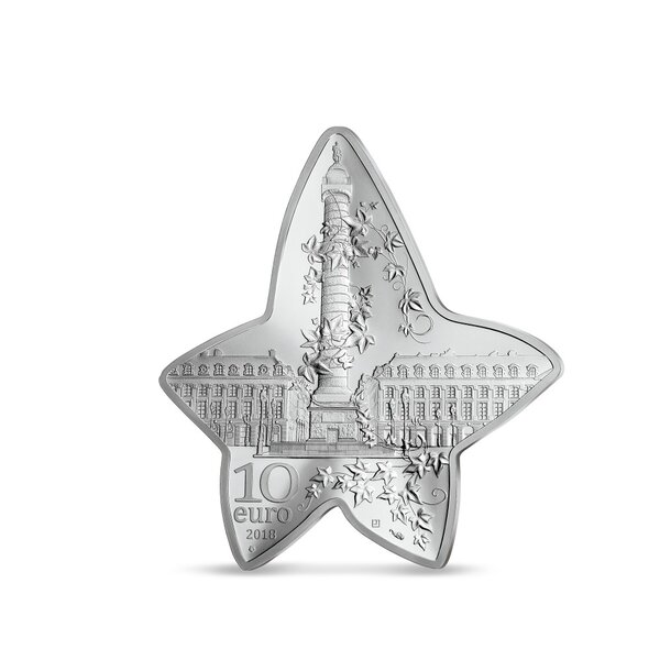 Monnaie 10€ argent excellence boucheron 2018 - qualité belle epreuve