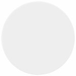 vidaXL Plateau de table Blanc 60 x 60 x 1 5 cm Bois d'ingénierie