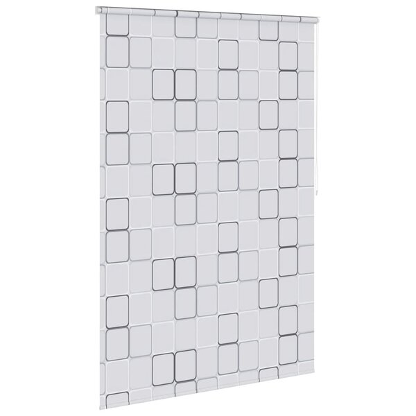 vidaXL Store roulant de douche 160x240 cm Carré