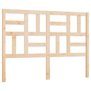 vidaXL Tête de lit 146x4x104 cm Bois massif de pin