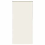 vidaXL Store enrouleur occultant blanc cassé 100x210 cm largeur tissu