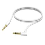 Hama 1m  2x3.5mm câble audio 3 5mm blanc