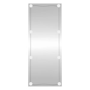 vidaXL Miroir mural avec lumières LED 40x100 cm verre rectangulaire