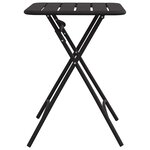 vidaXL Table bistrot Anthracite 55 x 55 x 72 5 cm