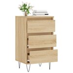 vidaXL Buffet chêne sonoma 40x35x70 cm bois d'ingénierie