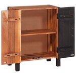 vidaXL Buffets & Commodes Marron 55 x 30 x 75 cm Bois d'acacia massif