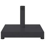 vidaXL Pied de parasol Gris foncé 45 x 45 x 31 5 cm