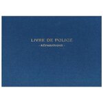 Livre de Police METAUX PRECIEUX - Réparations PIQ.210X297 Noire ELVE