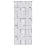 vidaXL Store roulant de douche 80x240 cm Carré