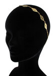 Phoenix : headband mini rosaces Doré à l'or fin