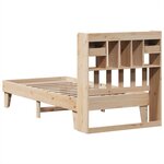vidaXL Cadre de lit sans matelas 90x200 cm bois de pin massif