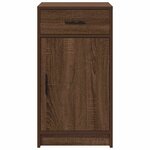 vidaXL Buffet Chêne marron 40 x 40.5 x 75 cm Bois d'ingénierie