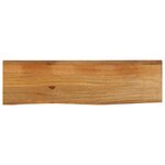vidaXL Dessus de table à bord vivant 110x30x2 5cm bois massif manguier