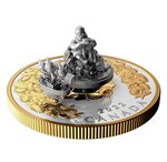 Pièce de monnaie 50 Dollars Canada Cadeaux des fêtes 2022 – Argent BE