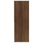 vidaXL Bibliothèque Chêne marron 67x24x161 cm Bois d'ingénierie