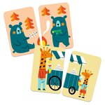 Djeco DJ05078 - Jeu de cartes Misti'Loup