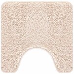 vidaXL Tapis de bain 3 Pièces Crème 50 x 50 cm Polypropylène