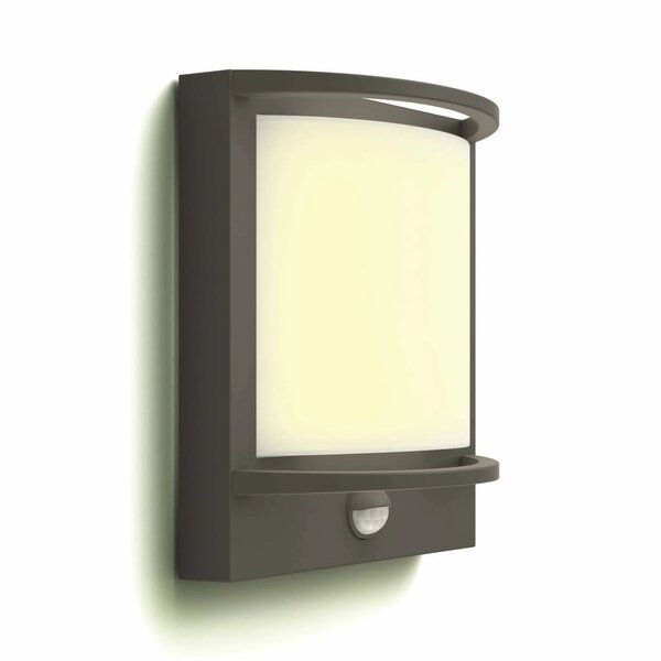 Philips mygarden applique murale led à capteur samondra 1739293p0