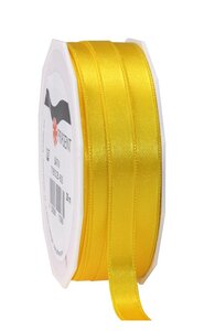 Satin double face 25-m-rouleau 10 mm jaune