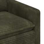 vidaXL Ensemble de Canapés 2 Pièces Vert Polyester