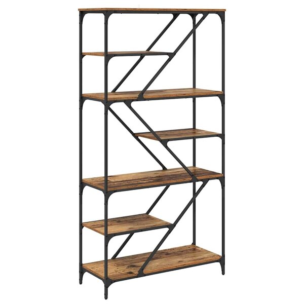 vidaXL Étagère Bois Ancien 91 x 36 x 176 cm Bois d'ingénierie