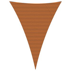 vidaXL Voile d'ombre 5 x 7 x 7 m 100 polyester Oxford Triangulaire