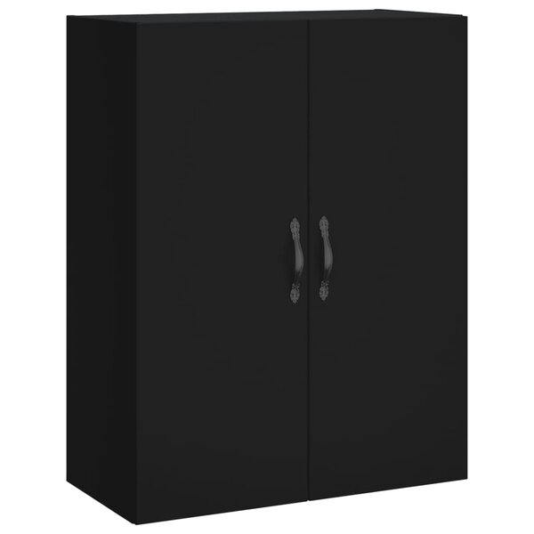 vidaXL Armoire murale noir 69 5x34x90 cm bois d'ingénierie