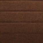 vidaXL Chaises à manger lot de 2 marron tissu