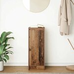 vidaXL Buffet vieux bois 29 5x34x76 cm bois d'ingénierie