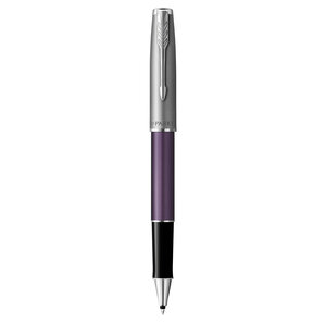PARKER Sonnet Essentiel Stylo roller Violet Recharge noire pointe fine Coffret cadeau