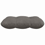 vidaXL Coussins de siège 4 Pièces Gris clair 40 x 40 cm