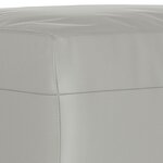 vidaXL Ensemble de canapés 3 Pièces coussins gris clair tissu microfibre