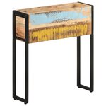 vidaXL Jardinière 60x20x68 cm Bois de récupération massif