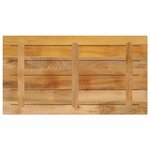 vidaXL Dessus de table rectangulaire bois massif de manguier brut