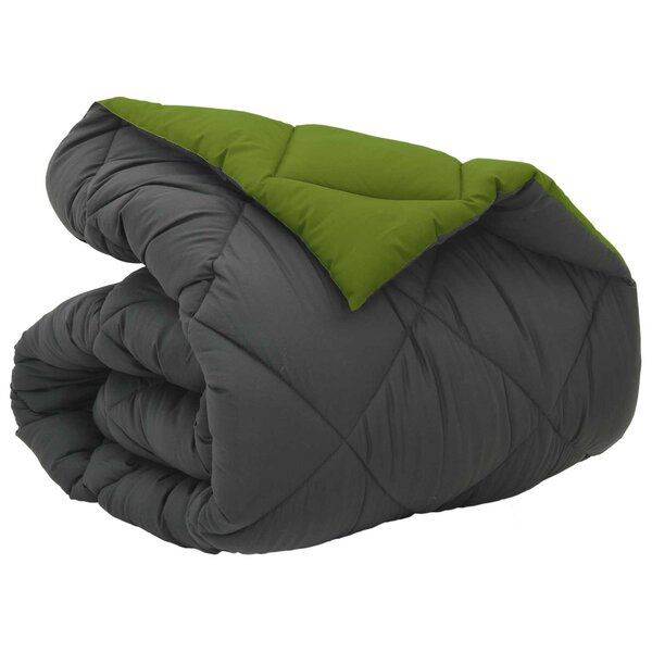 vidaXL Duvet d'hiver 135 x 220 cm 450 gsm Microfibre (100  polyester)