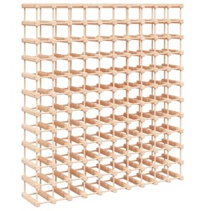 vidaXL Casier à vin pour 120 bouteilles 112 5x23x123 5 cm pin massif