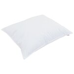 vidaXL Oreillers 2 Pièces Blanc 60 x 80 cm 130gsm 100  coton