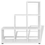 vidaXL Bibliothèque/étagère 107 cm Blanc