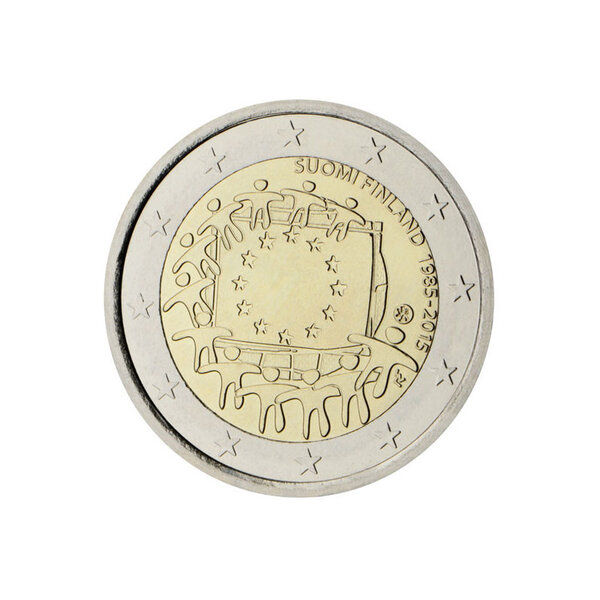 Finlande 2015 - 2 euro commémorative 30 ans du drapeau européen