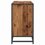 vidaXL Meuble de Lavabo de Salle de Bain Bois ancien 90 x 33 x 60 cm