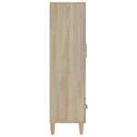 vidaXL Buffet haut Chêne sonoma 70x31x115 cm Bois d'ingénierie