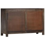 vidaXL Buffet avec dessin sculpté 110x35x70 cm Bois de manguier massif