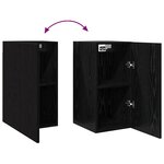 vidaXL Ensemble meuble TV 7 Pièces Chêne noir 30.5 x 30 x 60 cm