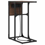 vidaXL Cabinet de chevet Chêne brun 41 5 x 26 x 60 5 cm